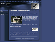 Tablet Screenshot of mrtaxsystems.net